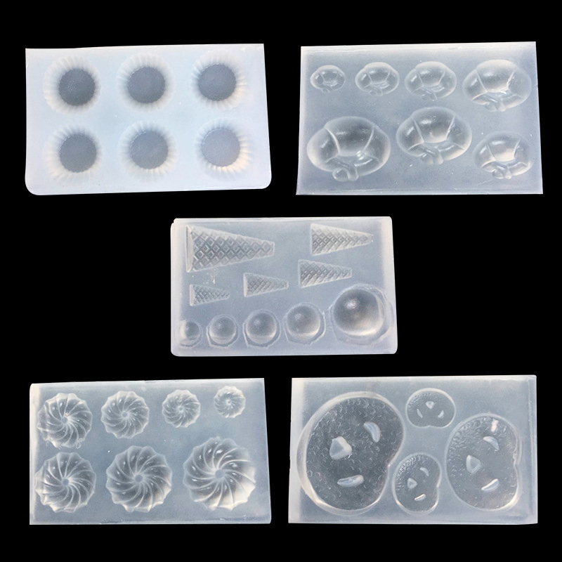 Resin Art Epoxy - Mini forma silikonowa do ciasteczek, rogalików