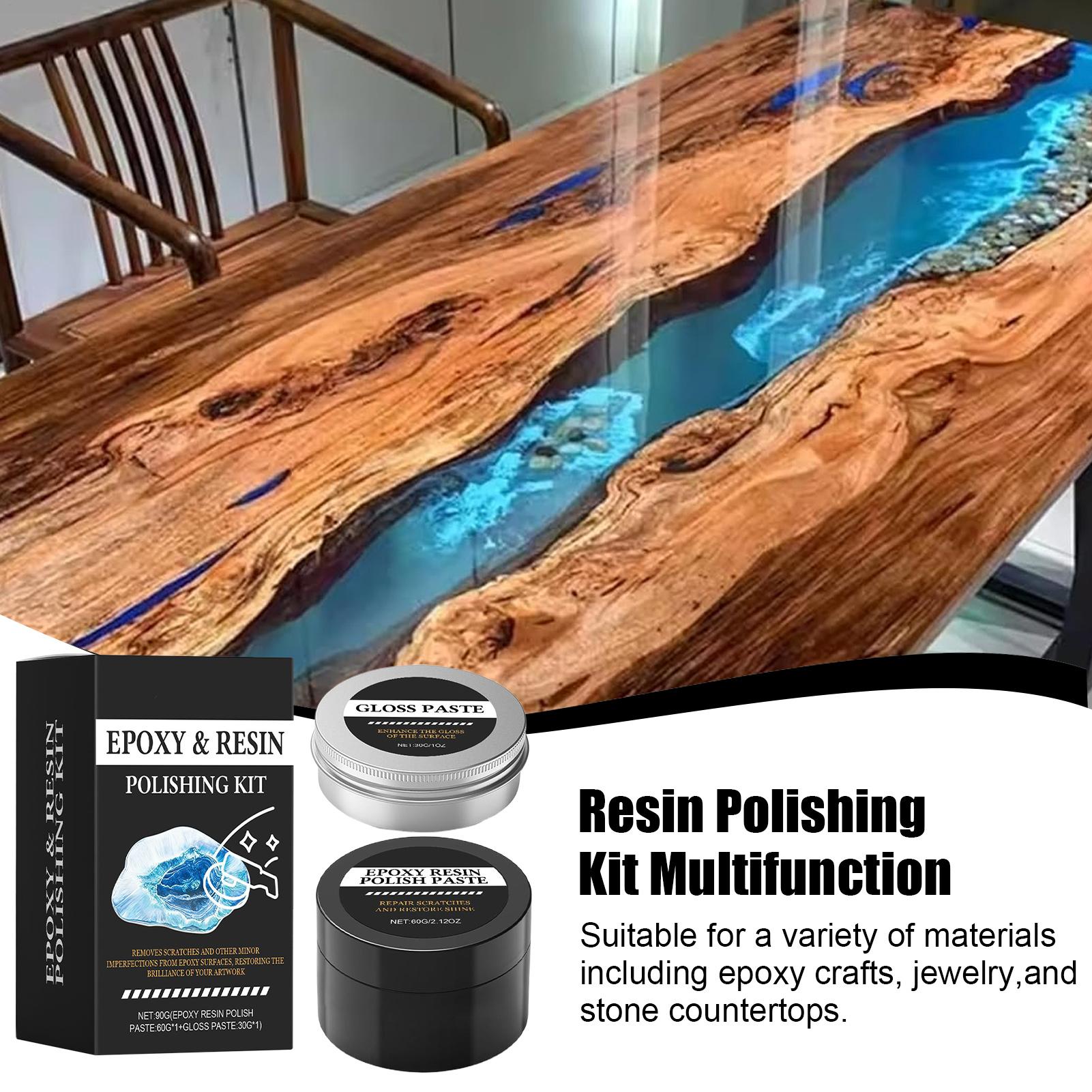 Resin Art Kit - Zestaw do polerowania żywicy epoksydowej -