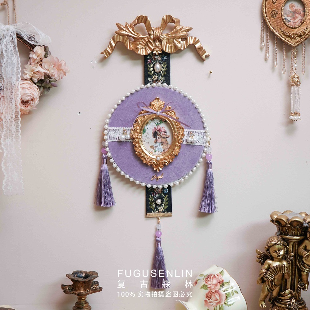 Resin Art Photo Frame - Ręcznie robiona fioletowa ramka na zdjęcia