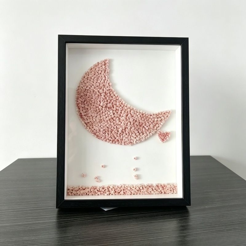 Resin Art Photo Frame - Ramka typu shadow box o głębokości