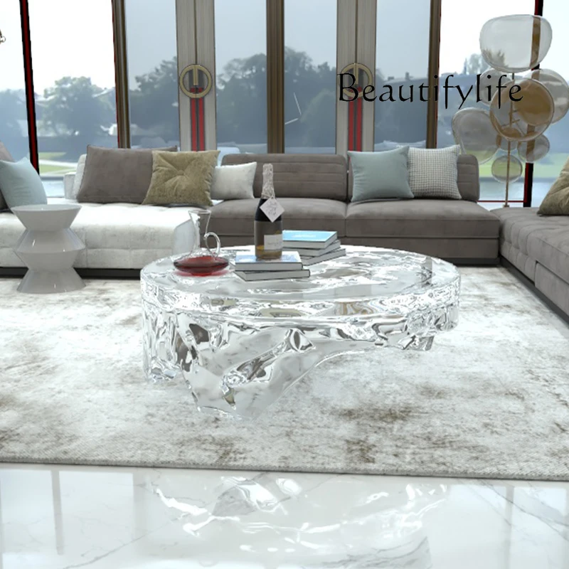 Nowoczesny minimalistyczny sto – Resin Art Coffee Table recenzja i cena