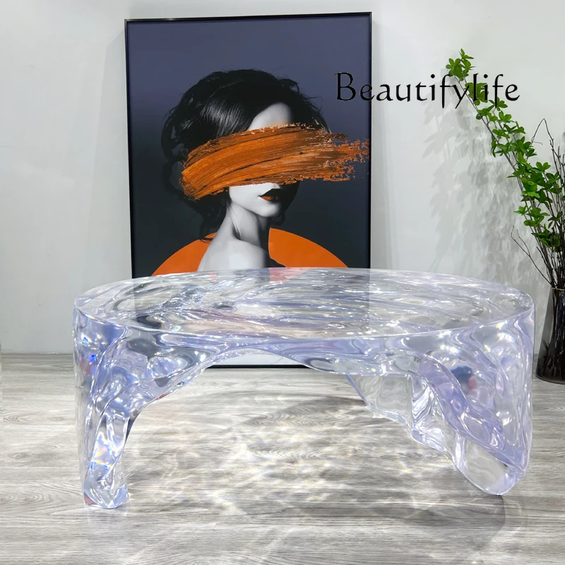 Nowoczesny minimalistyczny sto – Resin Art Coffee Table recenzja i cena