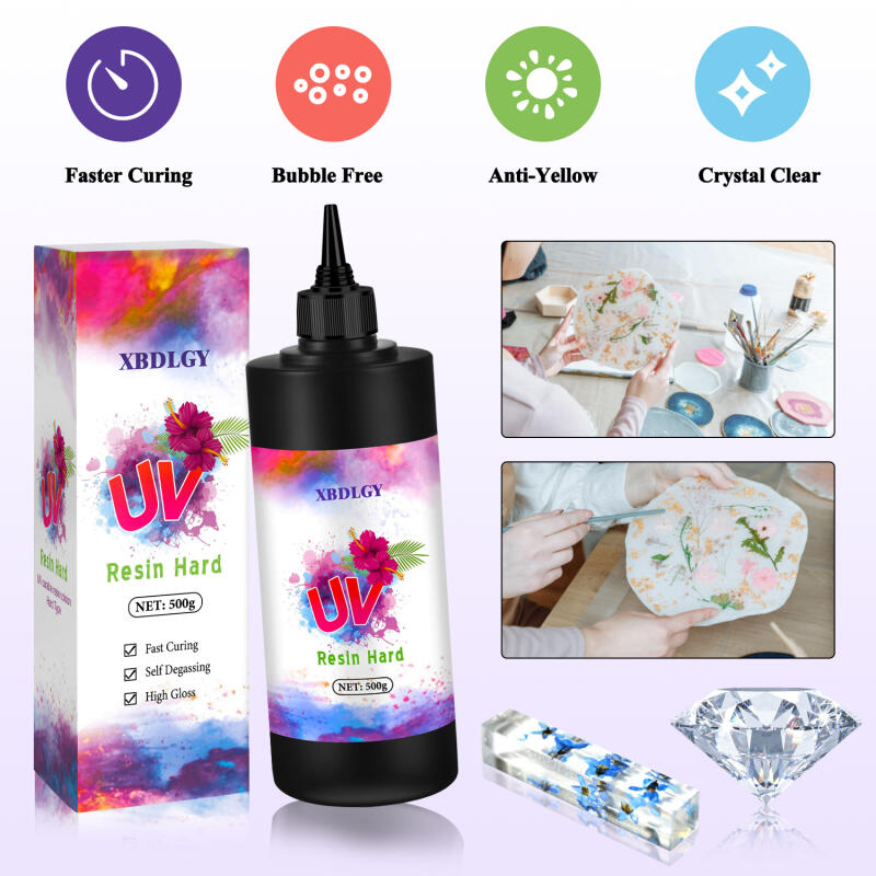 Żywica UV 200g/250g/500g, twar – Resin Art Acrylic recenzja i cena