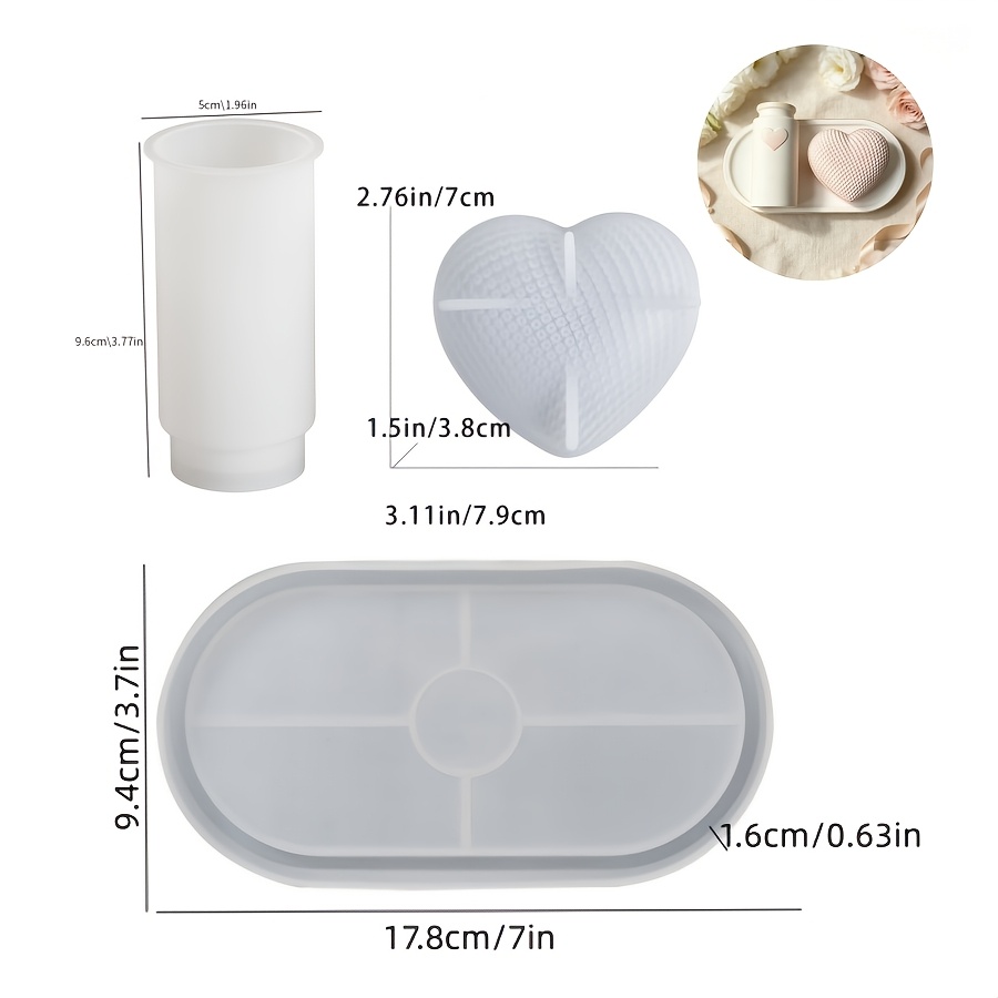 Prosty wazon, siatka, owalna t – Resin Art Heart recenzja i cena