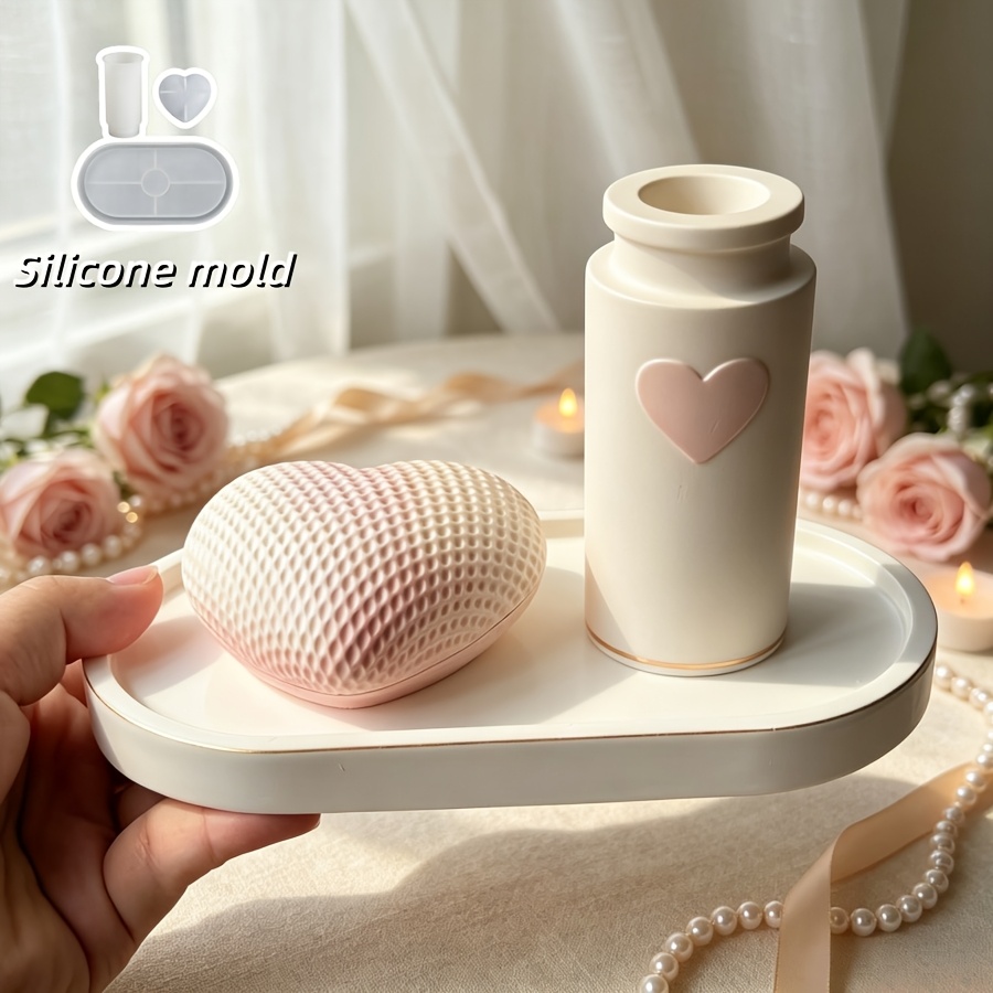 Prosty wazon, siatka, owalna t – Resin Art Heart recenzja i cena