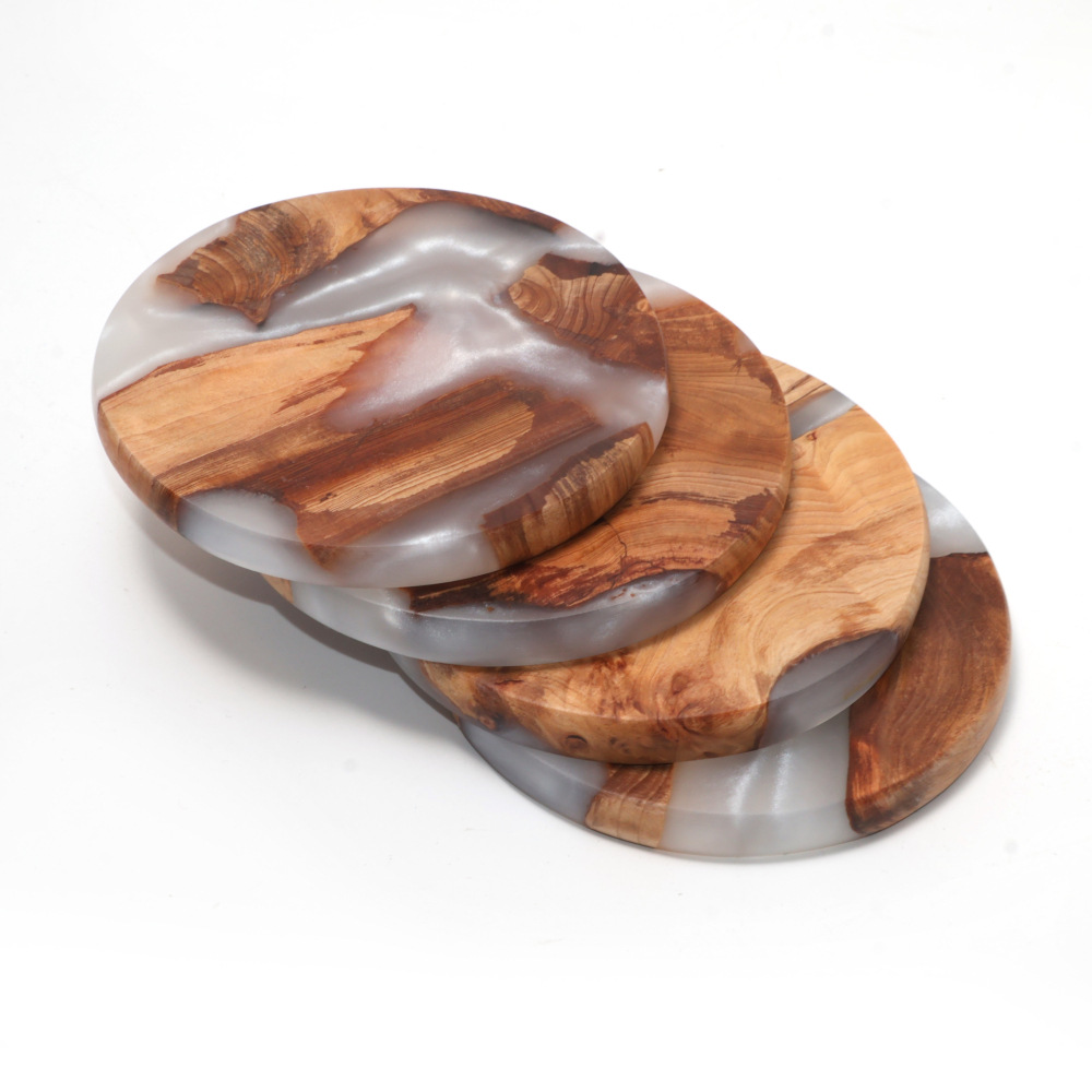 Zestaw podkładek pod napoje, d – Resin Art Coffee Table recenzja i cena