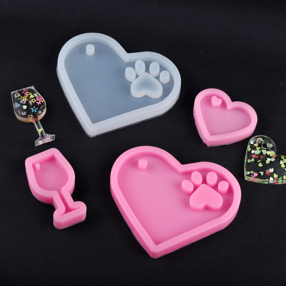 Silikonowe formy do zawieszani – Resin Art Heart recenzja i cena