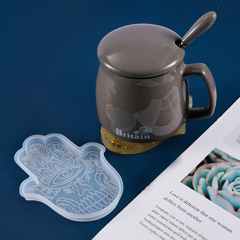 1 sztuk DIY Coaster ręka fatim – Resin Art Epoxy recenzja i cena