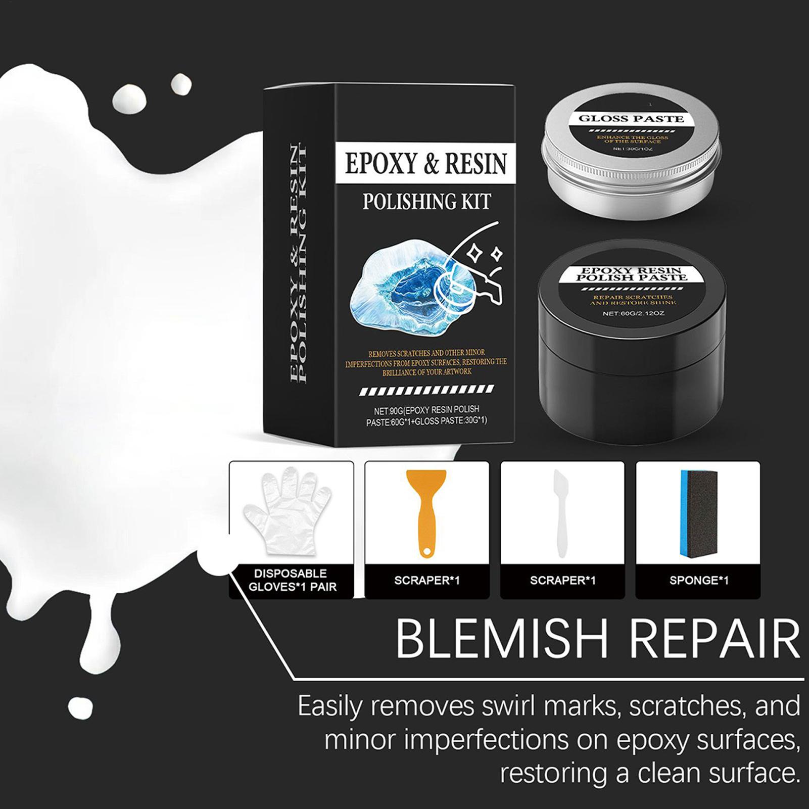 Zestaw do polerowania żywicy e – Resin Art Kit recenzja i cena