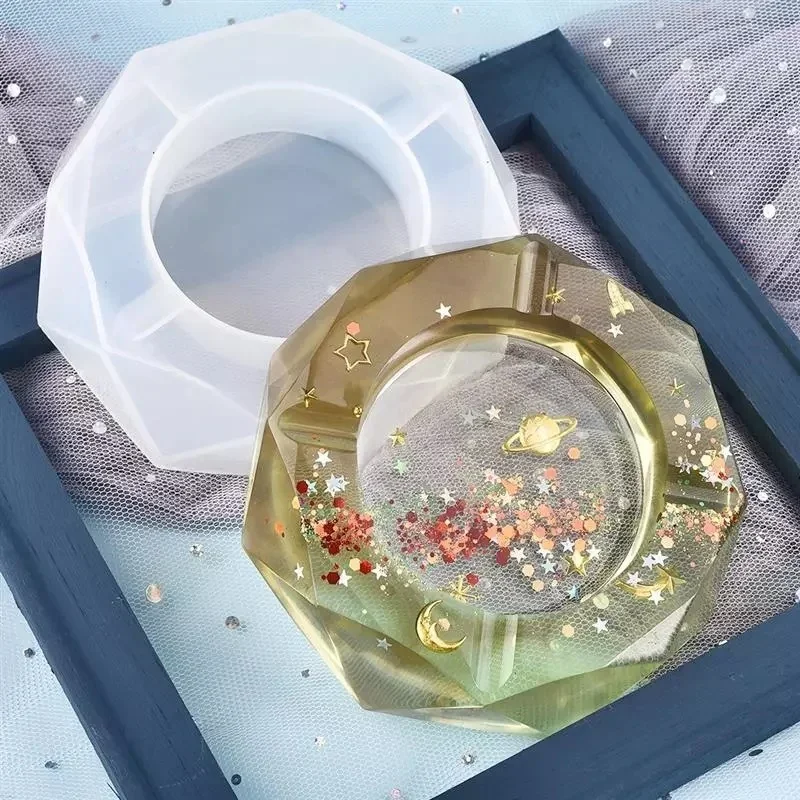 Nowa silikonowa forma popielni – Resin Art Heart recenzja i cena