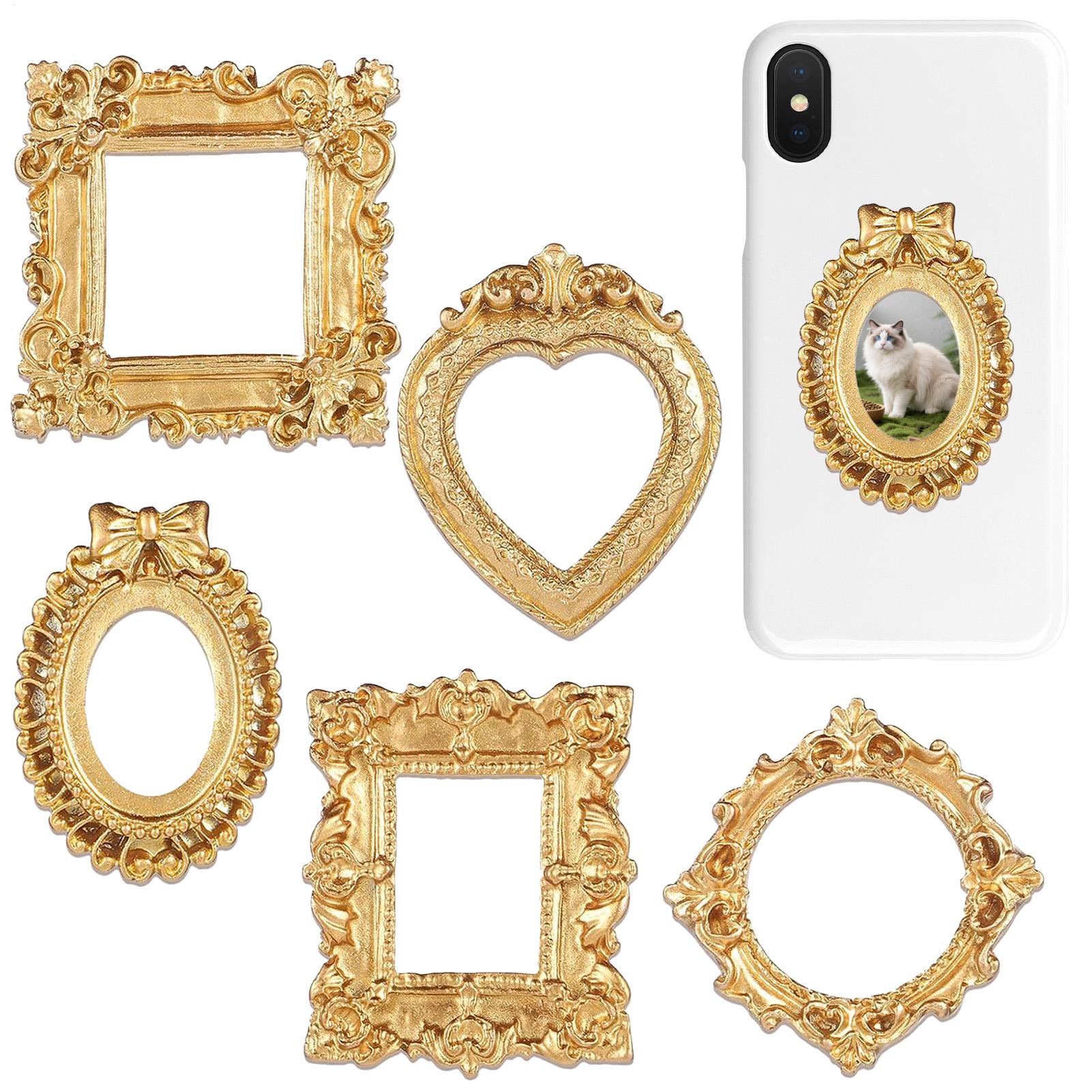 5/9 szt. Złote Ramki na Zdjęci – Resin Art Photo Frame recenzja i cena