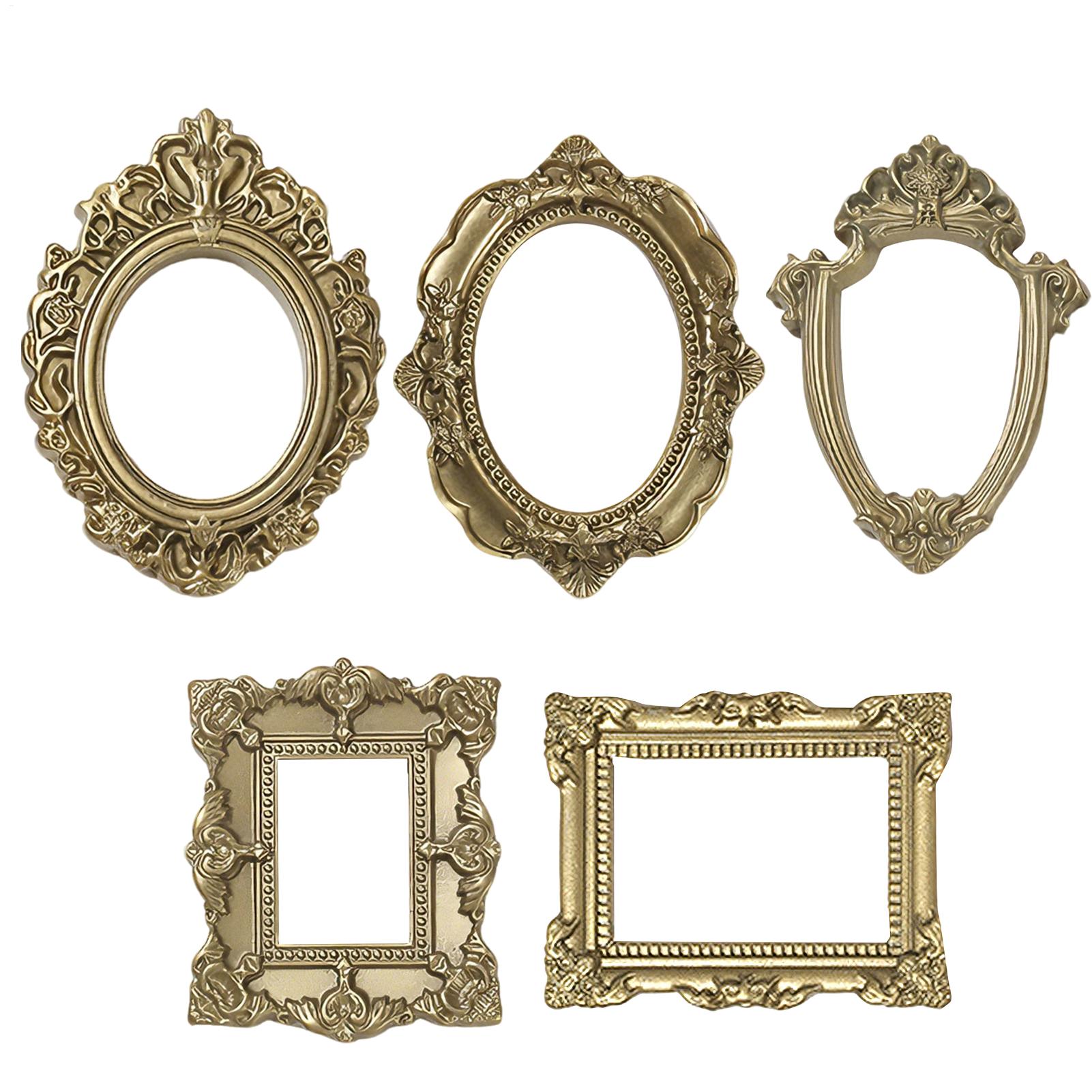 5/9 szt. Złote Ramki na Zdjęci – Resin Art Photo Frame recenzja i cena