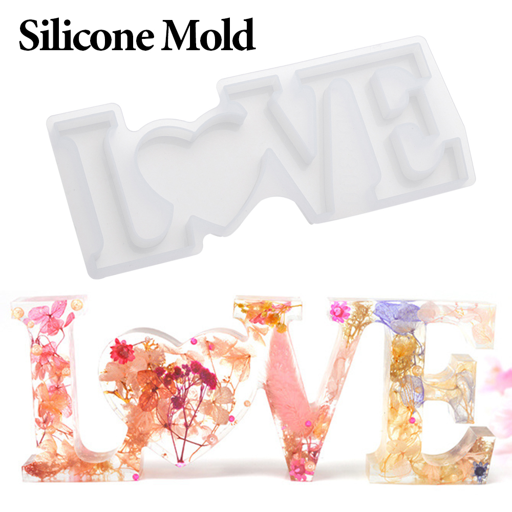 1 PC kształt serca domu miłość – Resin Art Heart recenzja i cena