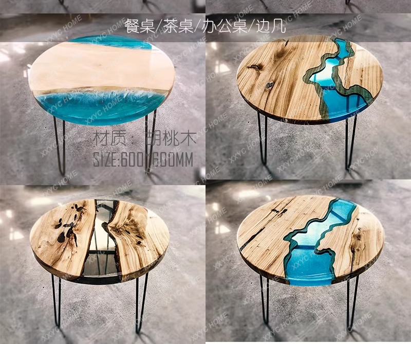 Kreatywny stół do jadalni z ży – Resin Art Coffee Table recenzja i cena