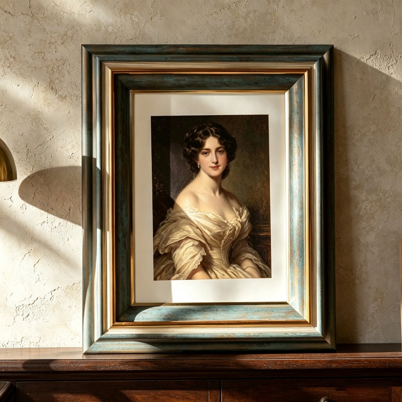 Ramka na zdjęcia w stylu vinta – Resin Art Photo Frame recenzja i cena