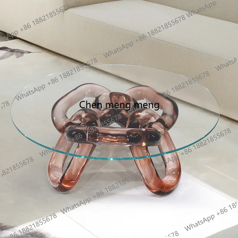 Stolik kawowy w stylu light lu – Resin Art Coffee Table recenzja i cena