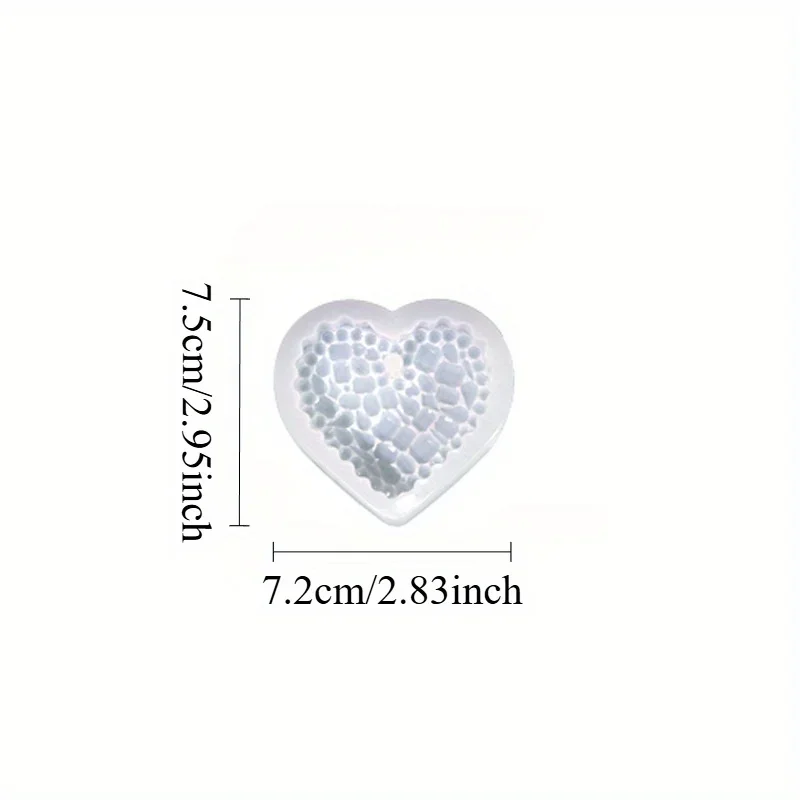 Kryształowa forma z żywicy epo – Resin Art Heart recenzja i cena