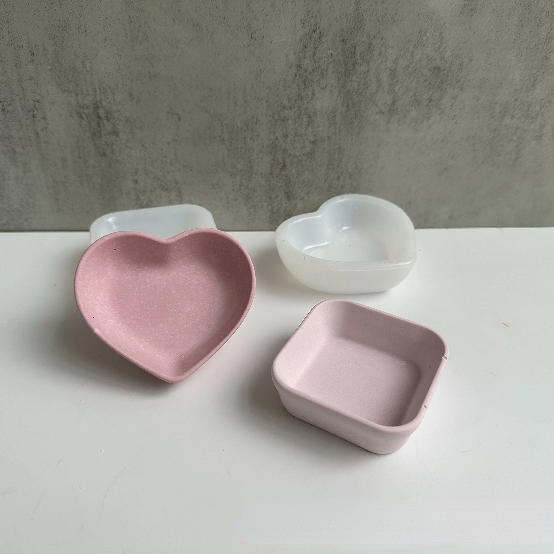 Betonowe kwadratowe serce kszt – Resin Art Heart recenzja i cena