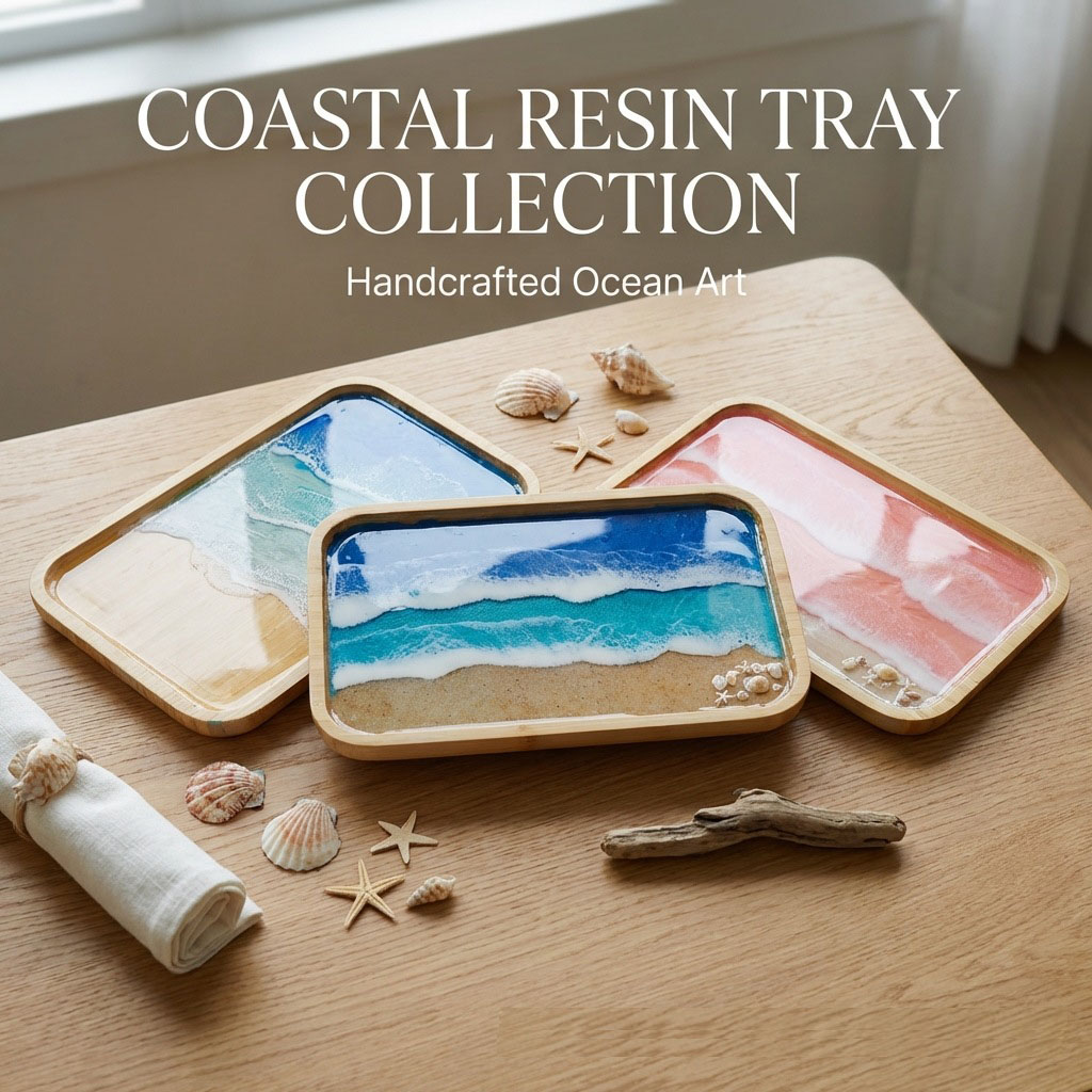 Taca dekoracyjna z żywicy epok – Resin Art Kitchen recenzja i cena
