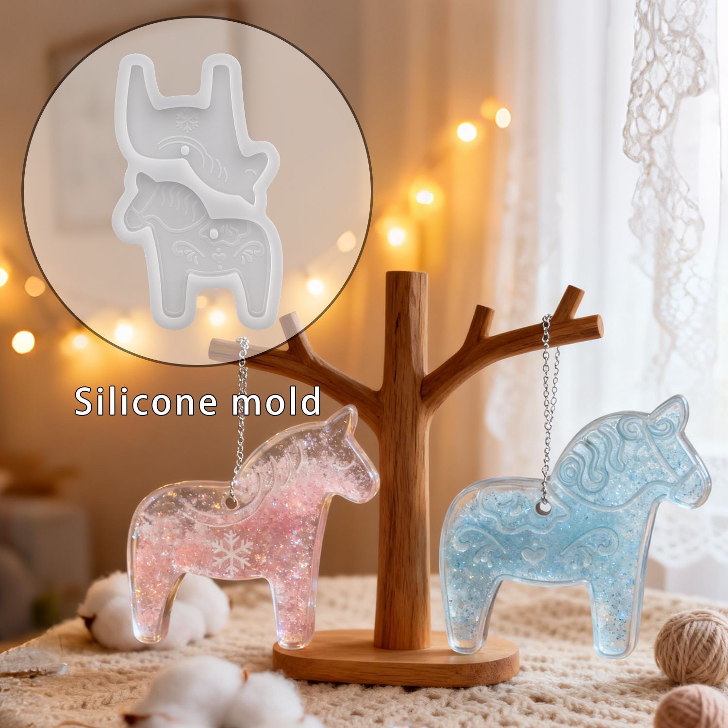 Formy silikonowe Dala Horse DI – Resin Art Epoxy recenzja i cena