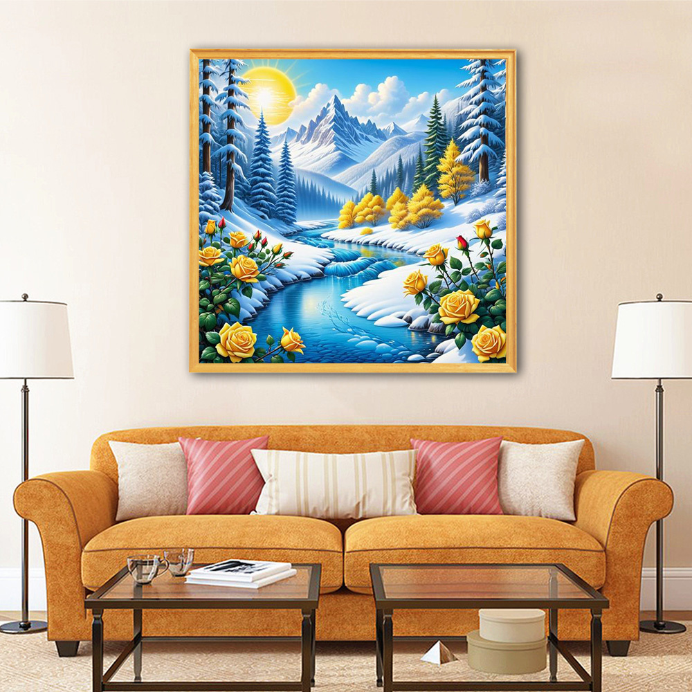 Evershine River Diamond Painti – Resin Art Flower recenzja i cena