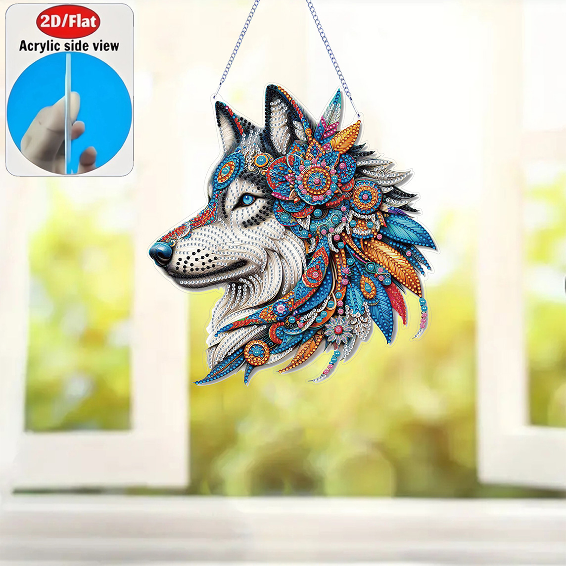 Zestaw do zawieszenia - płaski – Resin Art Acrylic recenzja i cena