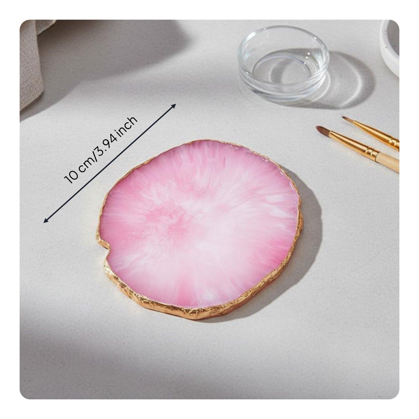 Paleta z żywicy, imitująca fak – Resin Art Coasters recenzja i cena