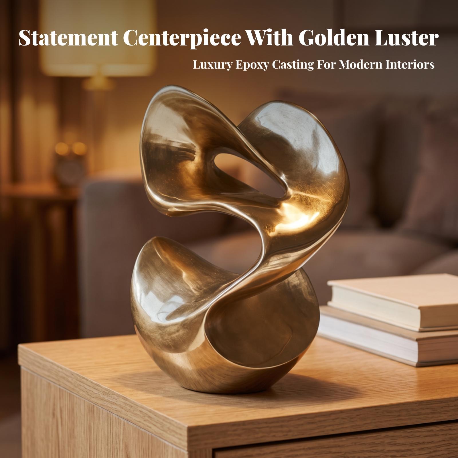 Ozdoba stołowa, rzeźba z żywic – Resin Art Coffee Table recenzja i cena